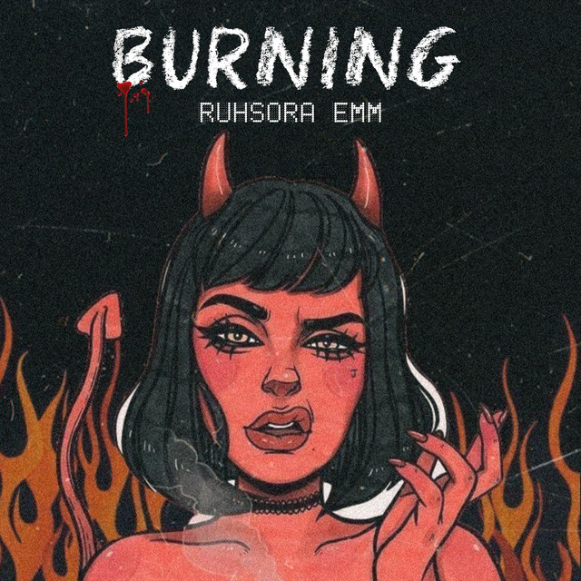 Ruhsora Emm Burning cover artwork