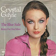 Crystal Gayle The Blue Side cover artwork