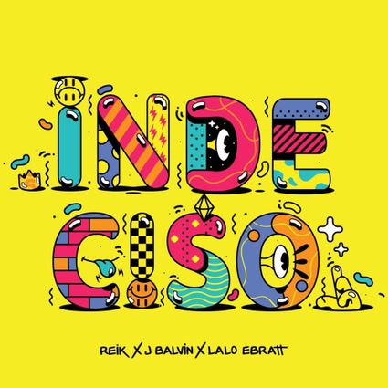 Reik, J Balvin, & Lalo Ebratt — Indeciso cover artwork
