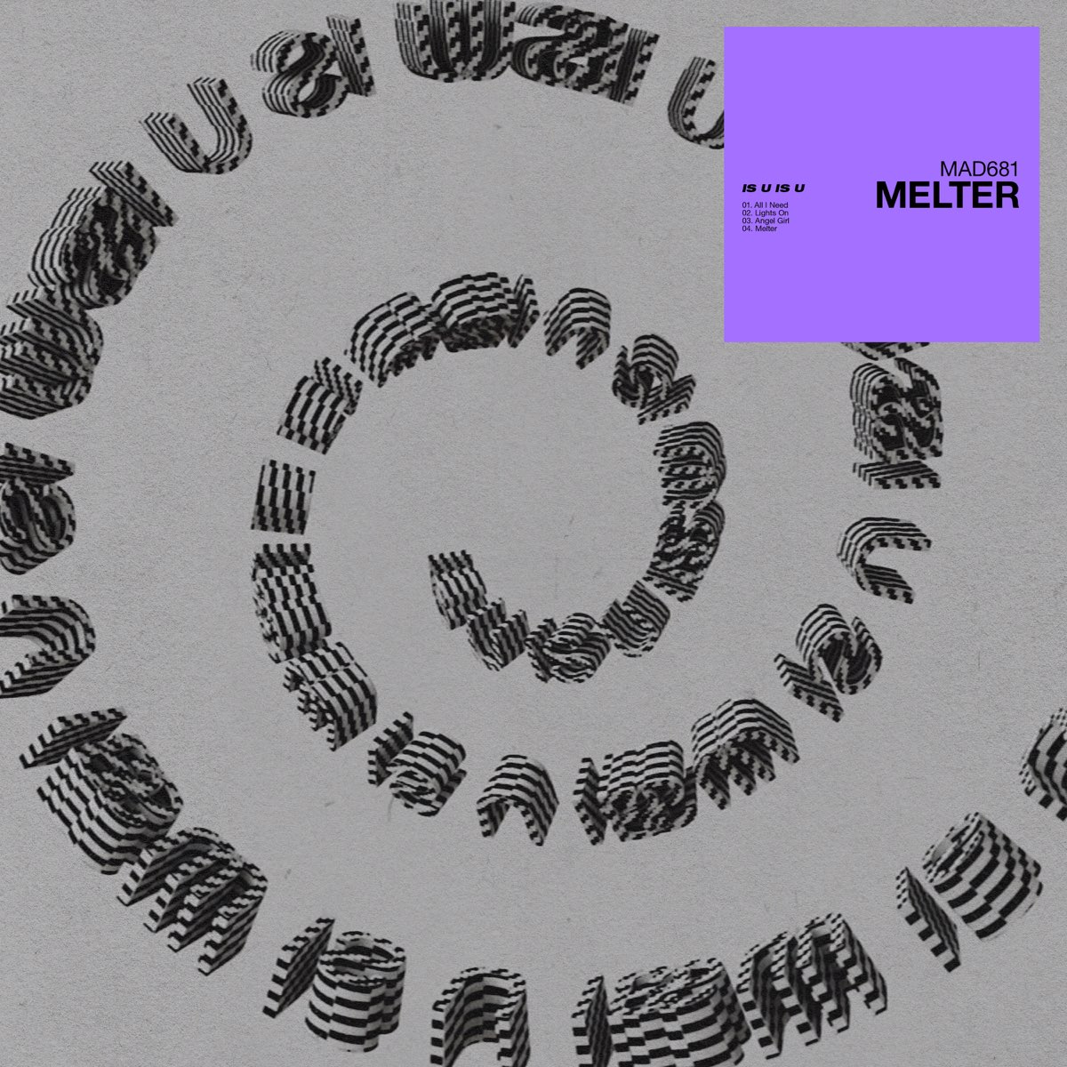 Kito, Chrome Sparks, & IS U IS U — Melter cover artwork