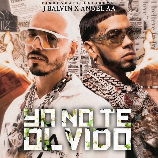 J. Balvin & Anuel AA Yo No The Olvido cover artwork