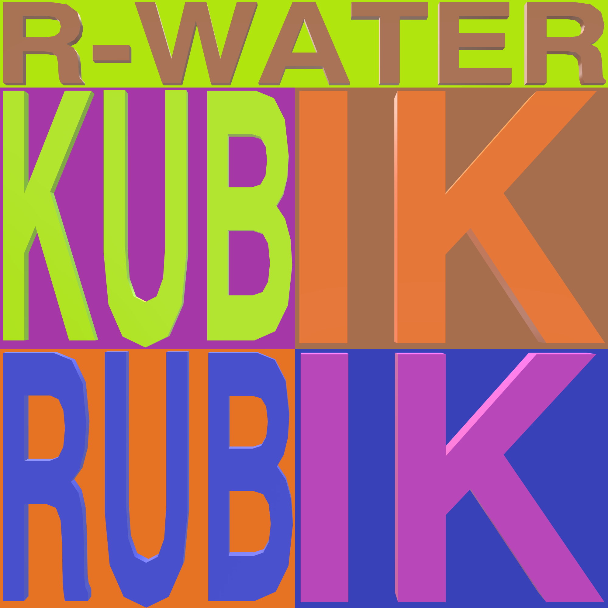 R-Water — Kubik Rubik cover artwork