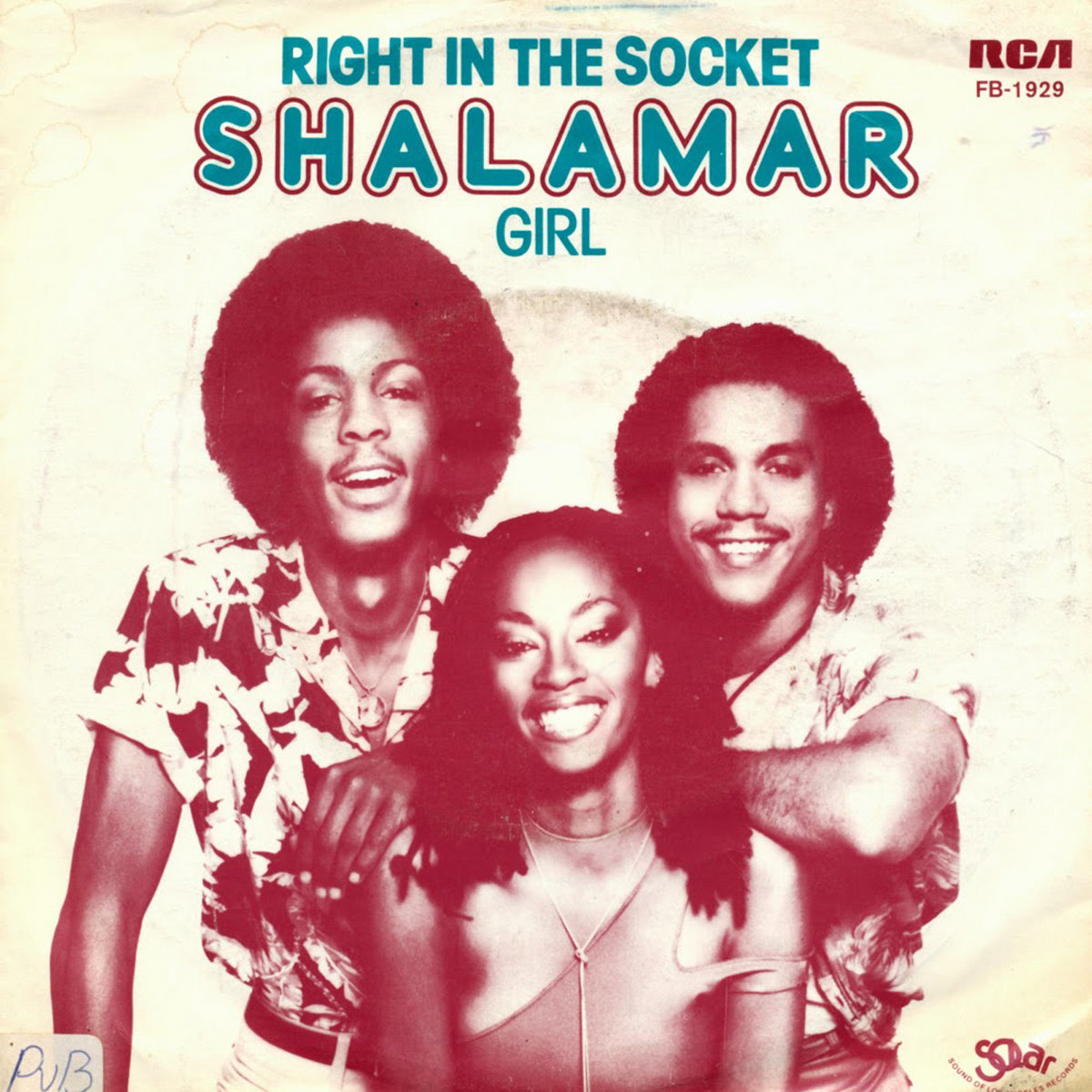 Shalamar — Right in the Socket cover artwork