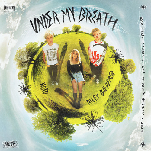NOTD & Riley Biederer — Under My Breath cover artwork