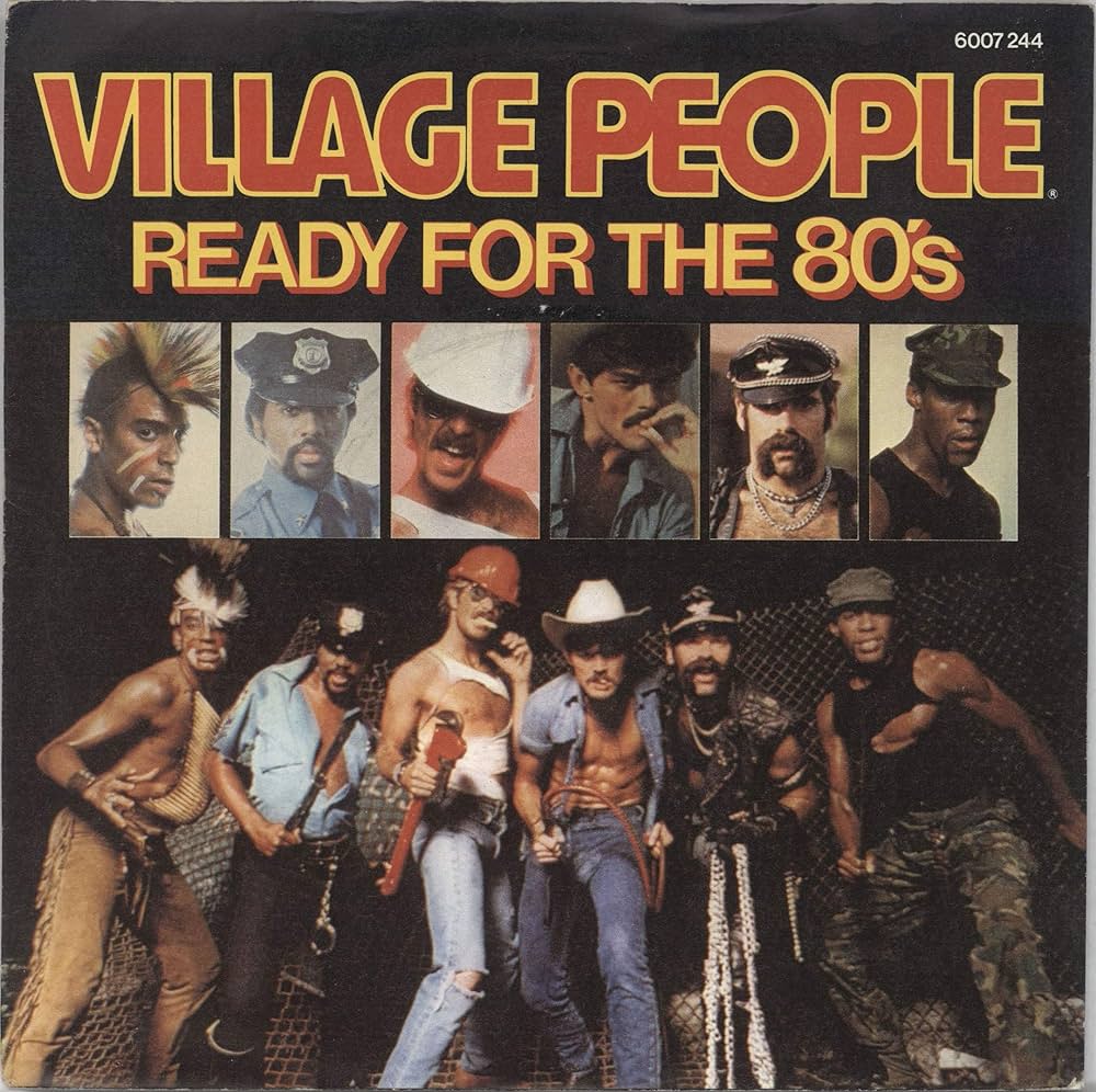 Village People — Ready for the 80&#039;s cover artwork