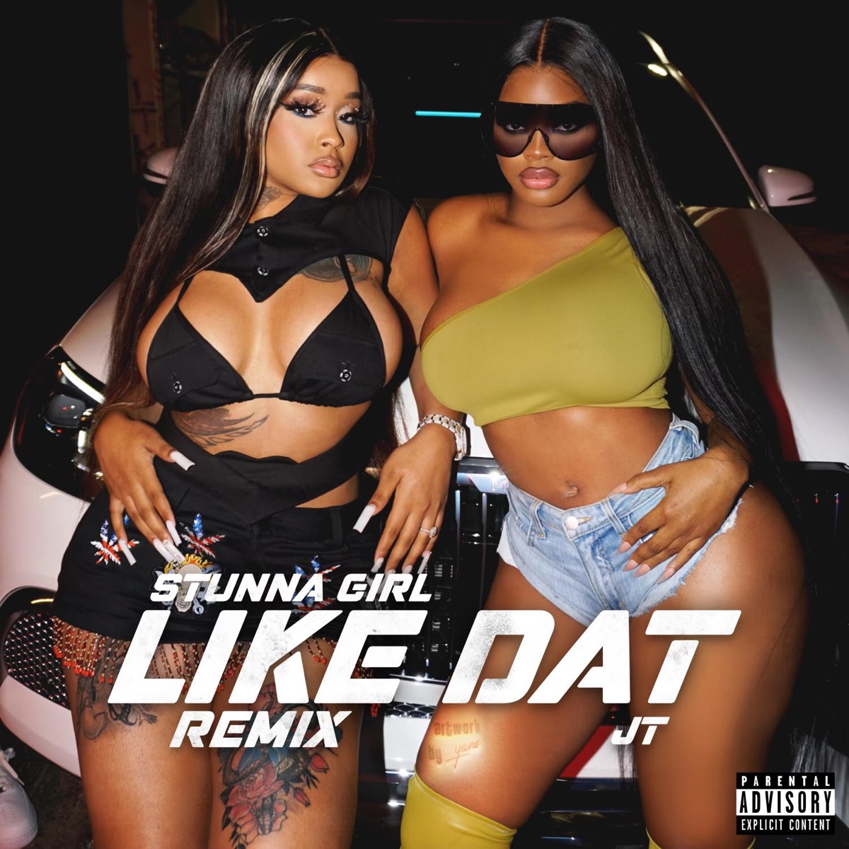 Stunna Girl featuring JT — Like Dat Remix cover artwork
