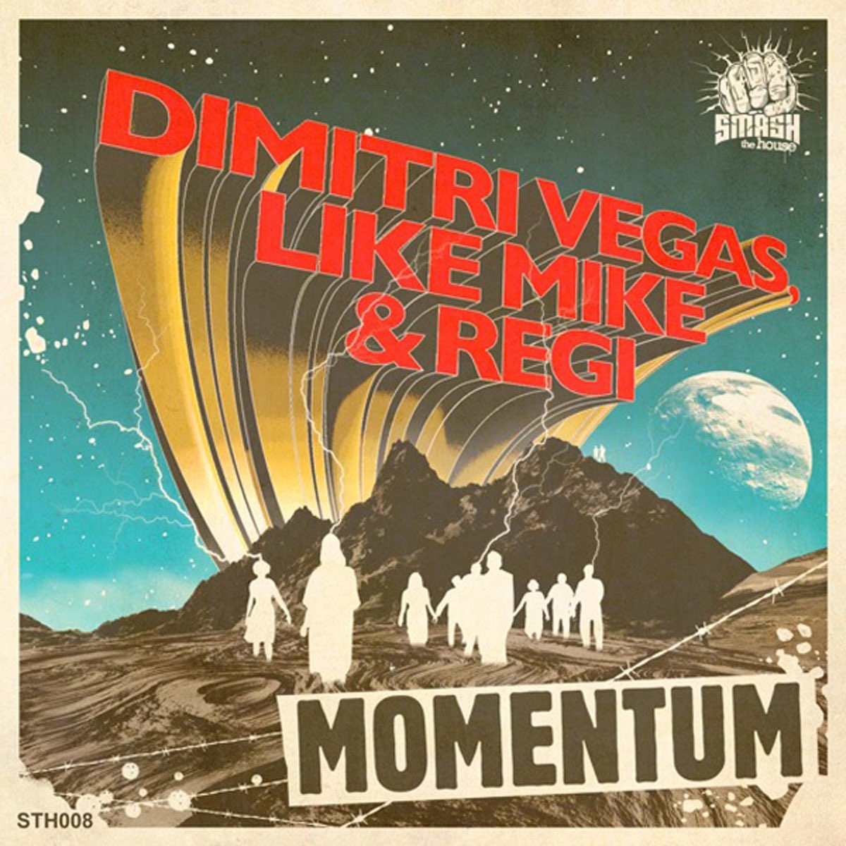 Dimitri Vegas &amp; Like Mike & Regi Momentum cover artwork