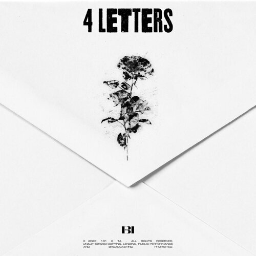 B.I featuring James Reid — 4 Letters cover artwork