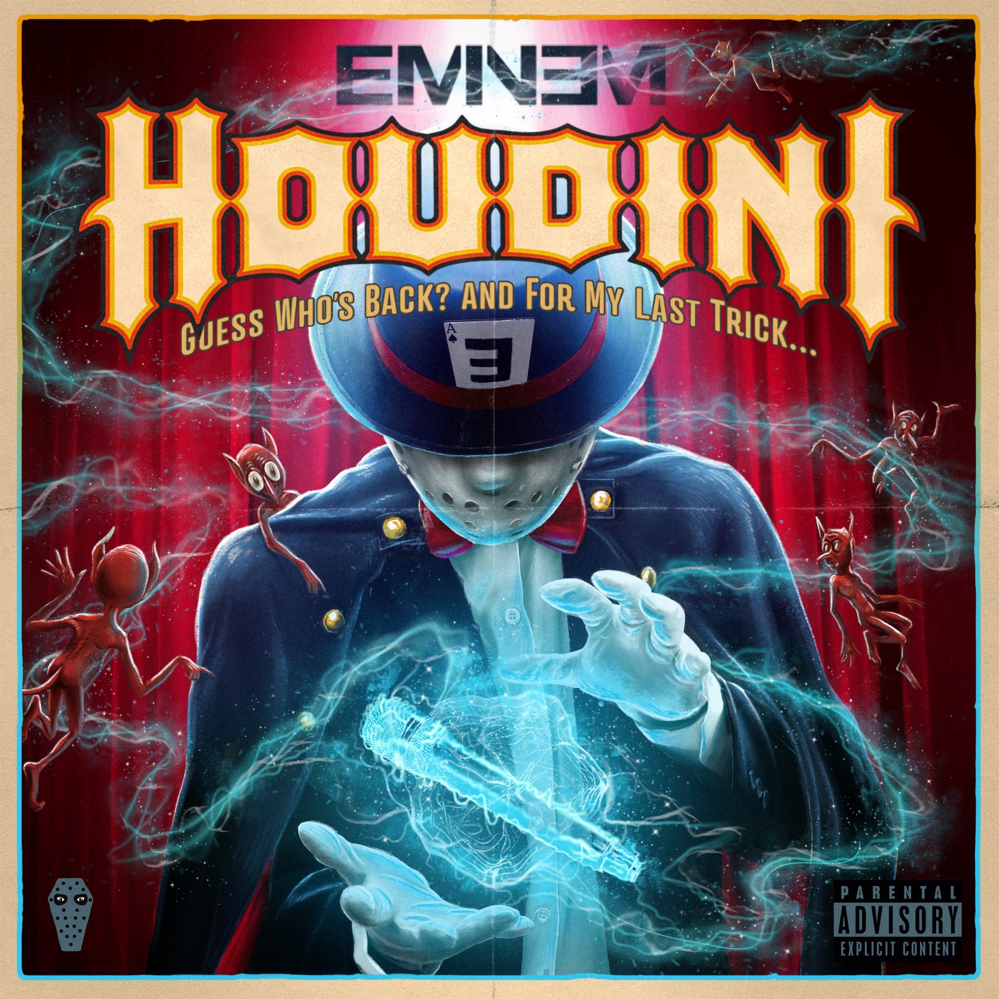 Eminem Houdini cover artwork