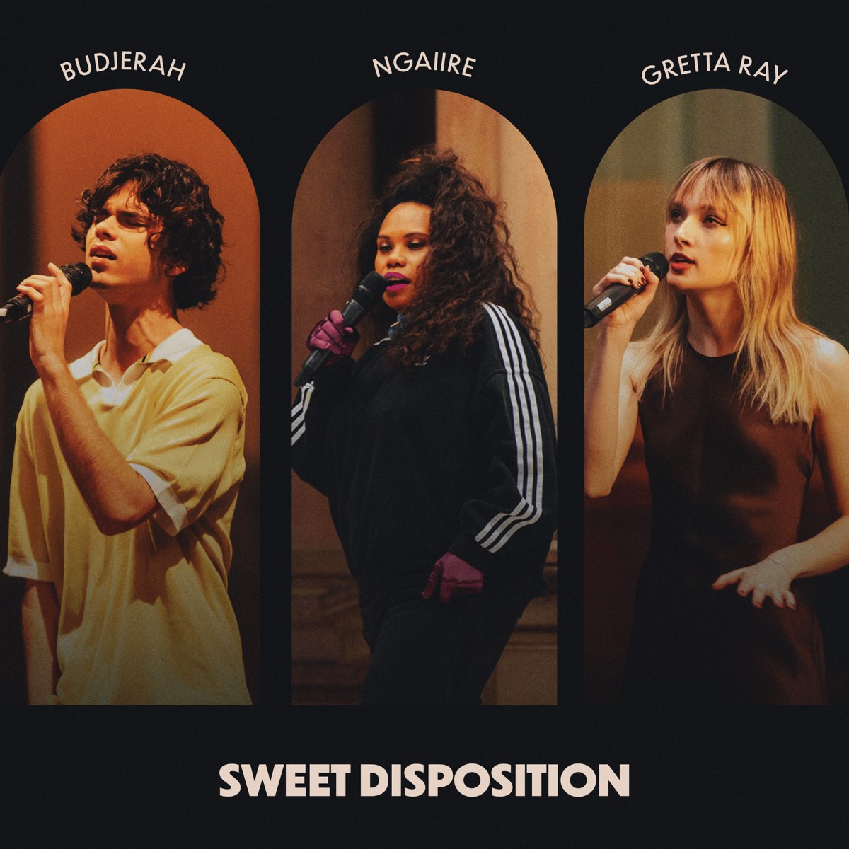 Budjerah, NGAIIRE, & Gretta Ray — Sweet Disposition cover artwork