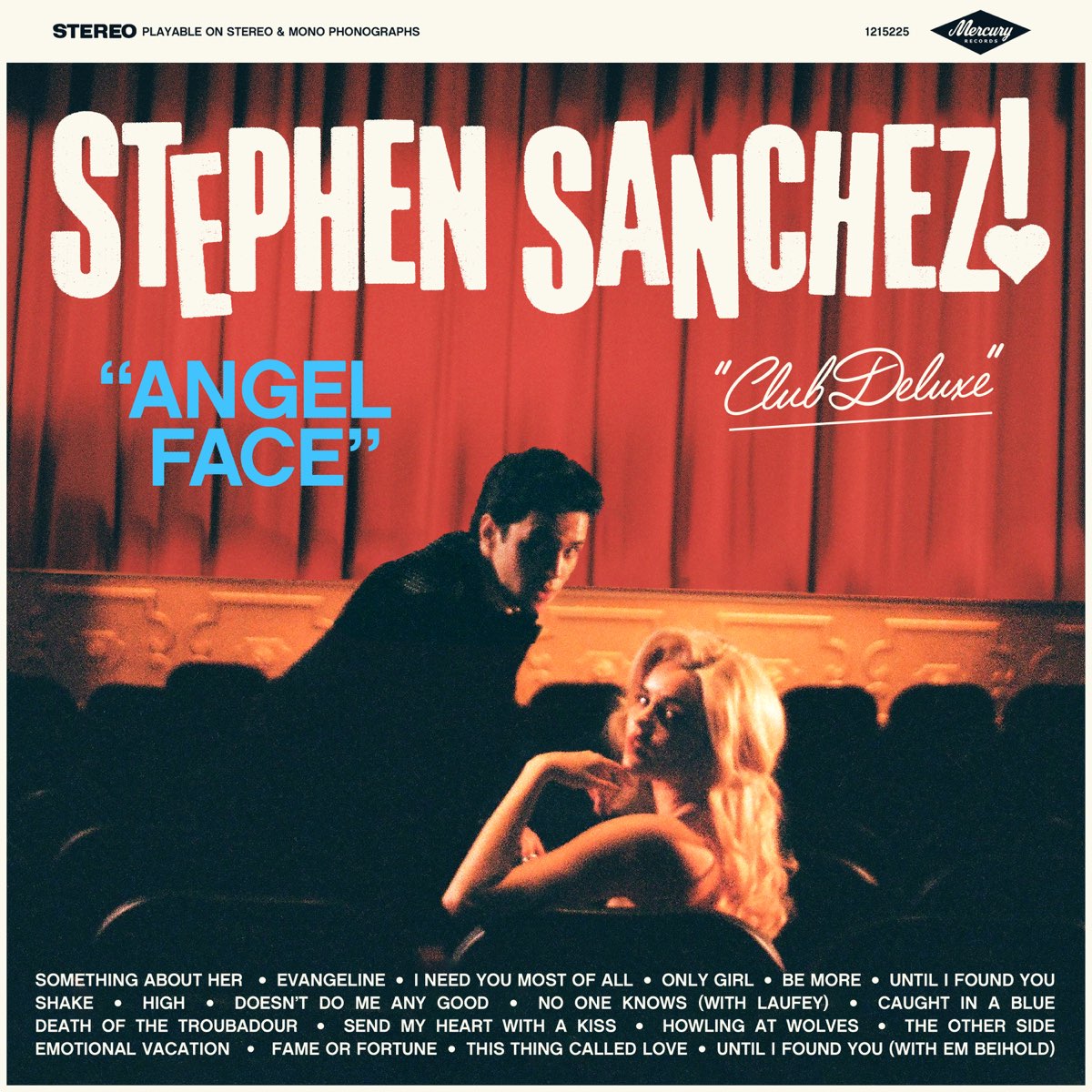 Stephen Sanchez Angel Face (Club Deluxe) cover artwork
