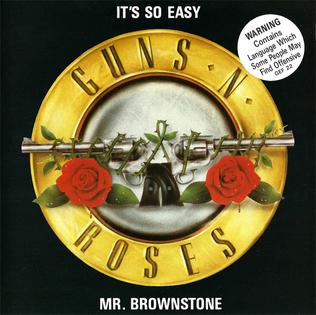 Guns N&#039; Roses — It&#039;s So Easy cover artwork
