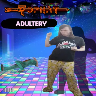 Tophat & CHEESEDADDY — Adultery cover artwork