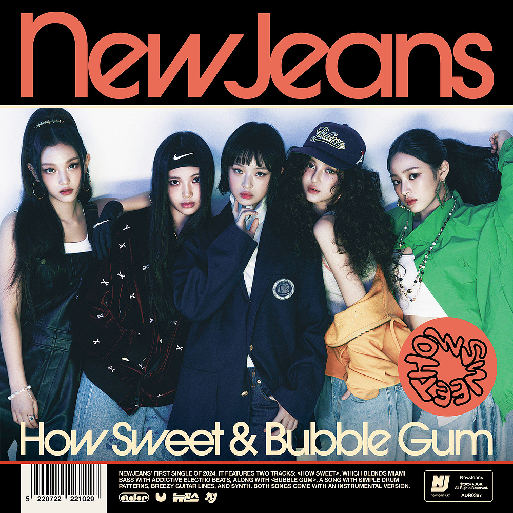 NewJeans — Bubble Gum cover artwork