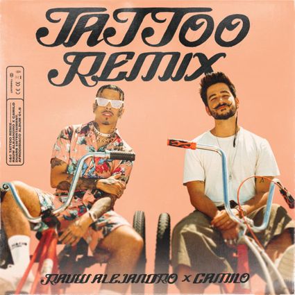 Rauw Alejandro & Camilo Tattoo (Remix) cover artwork