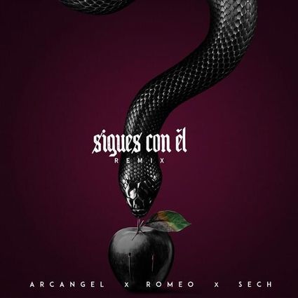 Arcángel, Sech, & Romeo Santos — Sigues Con Él (Remix) cover artwork