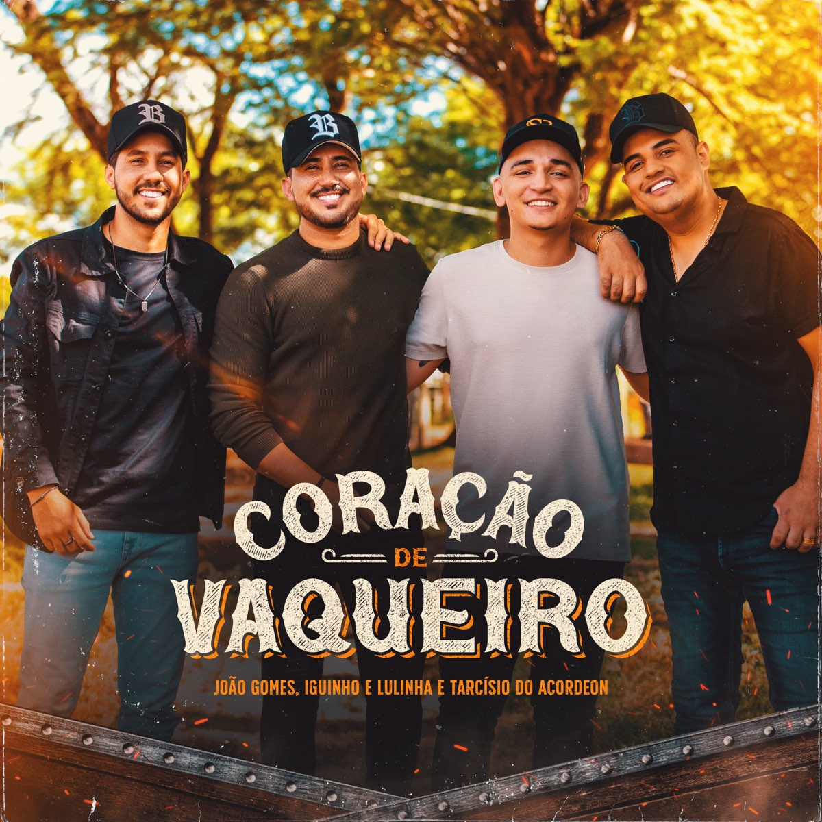João Gomes, Iguinho e Lulinha, & Tarcisio do Acordeon — Coração de Vaqueiro cover artwork