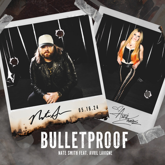 Nate Smith featuring Avril Lavigne — Bulletproof cover artwork