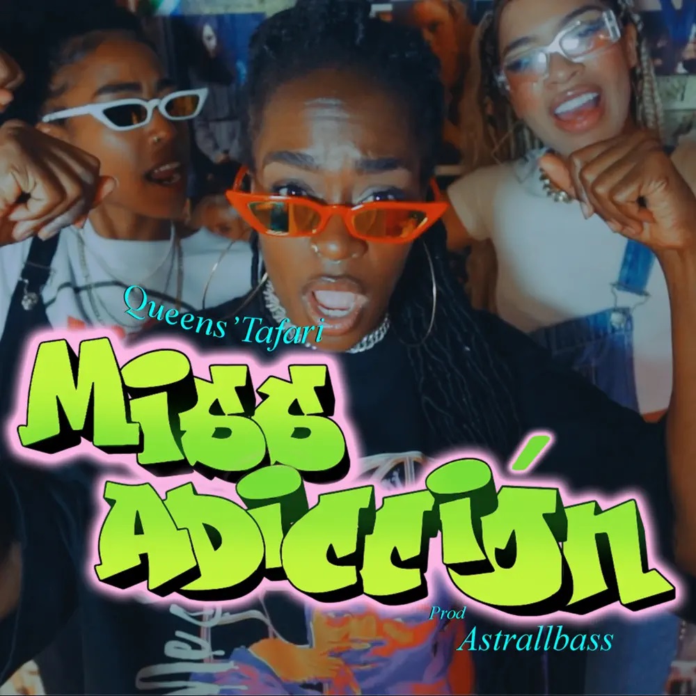 Queens Tafari & Astrallbass — Miss Adicción cover artwork