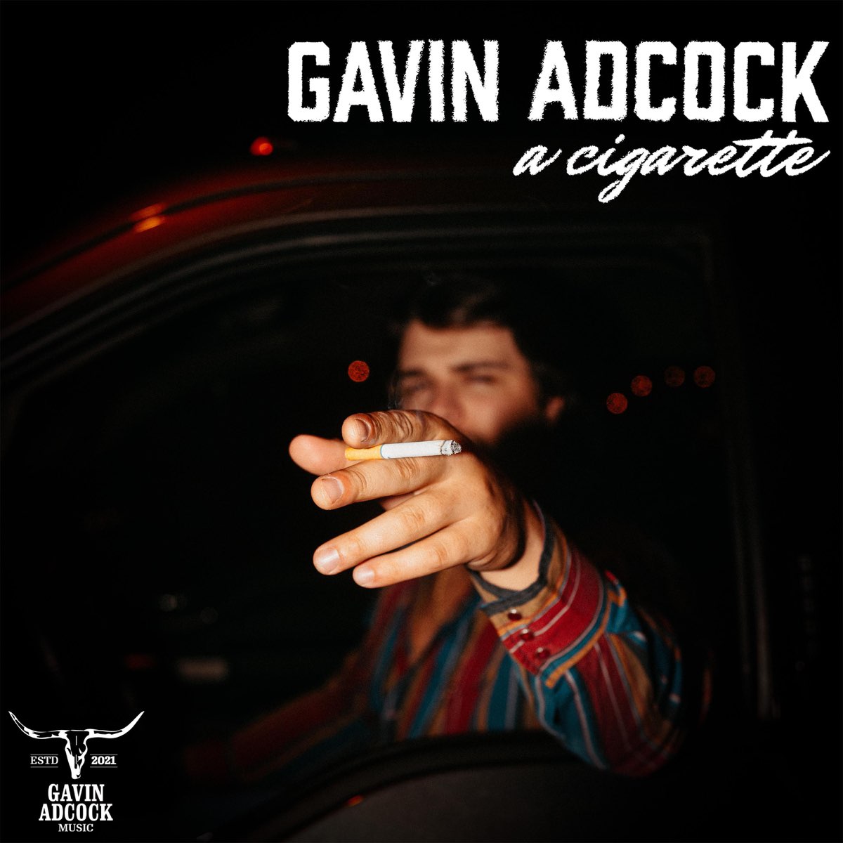 Gavin Adcock — A Cigarette cover artwork