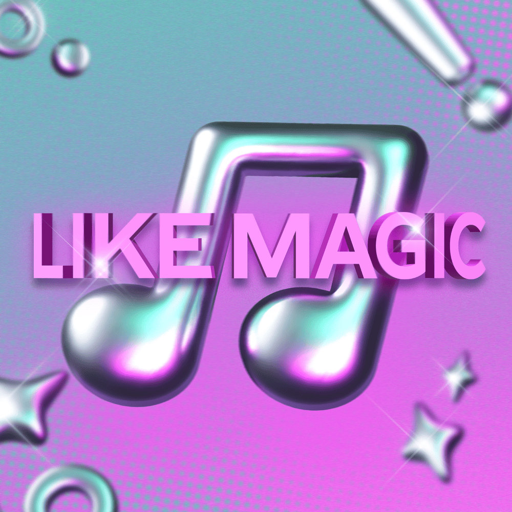 J.Y. Park featuring Stray Kids, ITZY, & NMIXX — Like Magic cover artwork