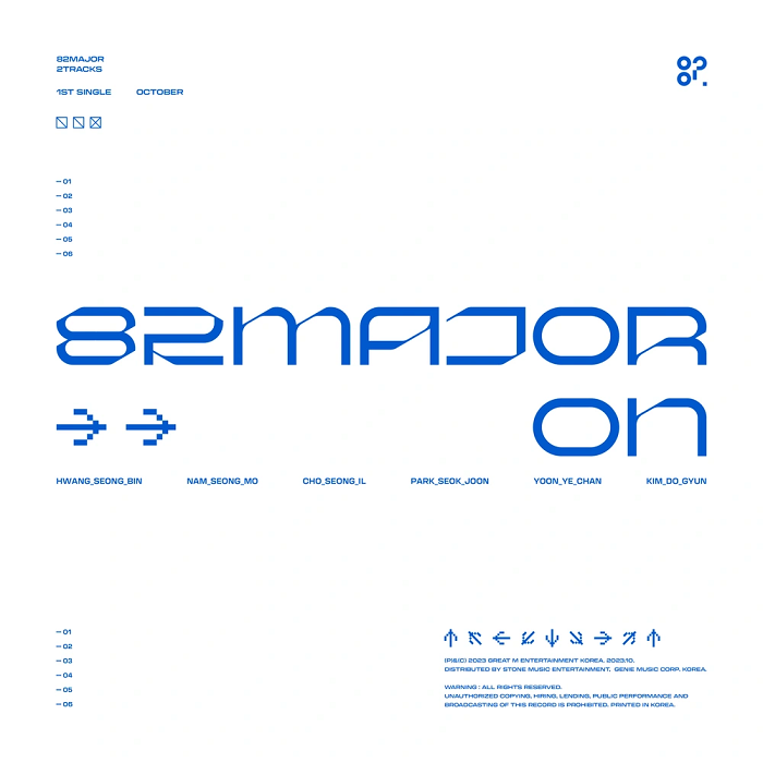 82MAJOR — FIRST CLASS cover artwork