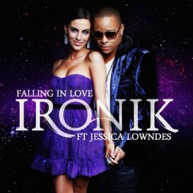 Ironik featuring Jessica Lowndes — Falling in Love cover artwork
