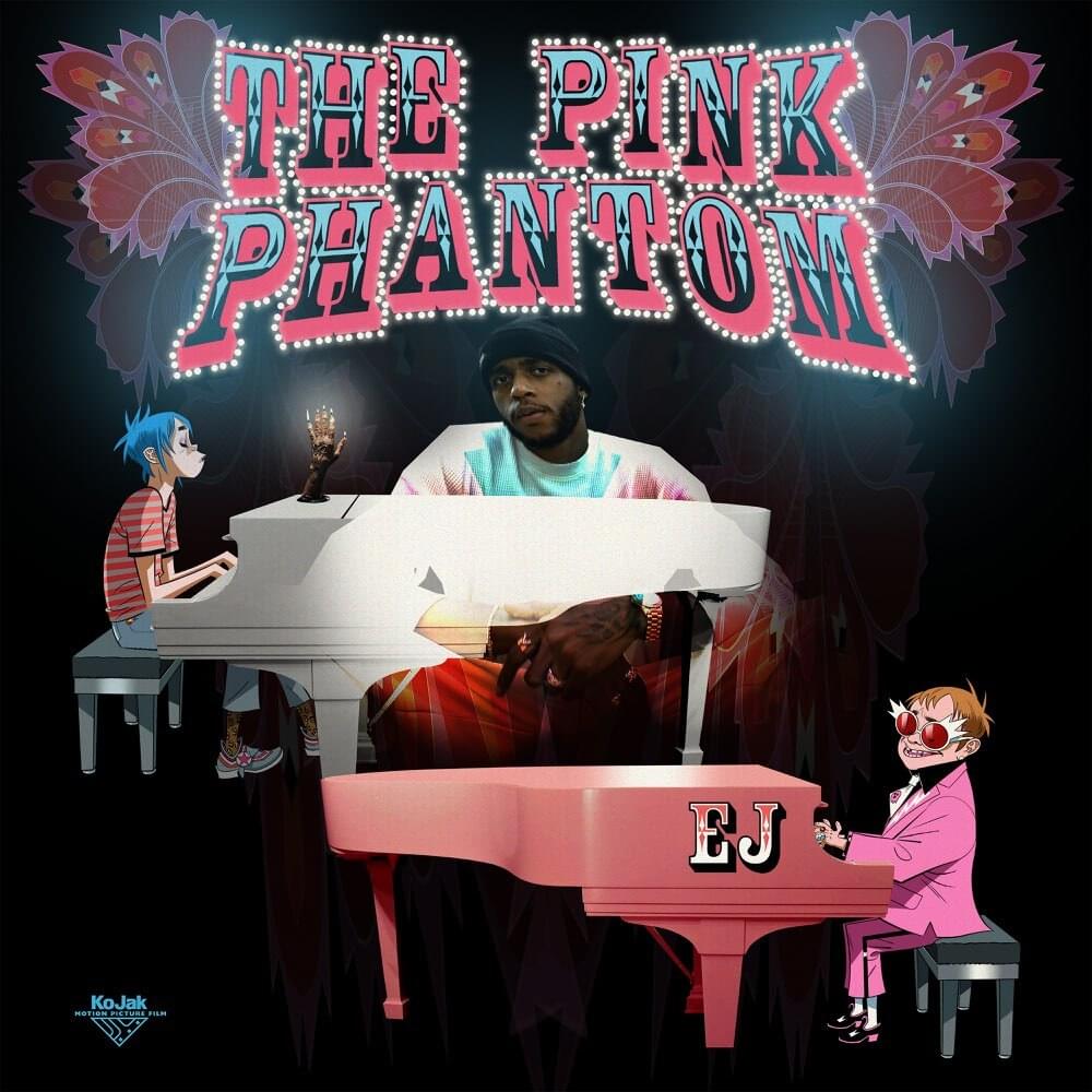 Gorillaz featuring Elton John & 6LACK — The Pink Phantom cover artwork