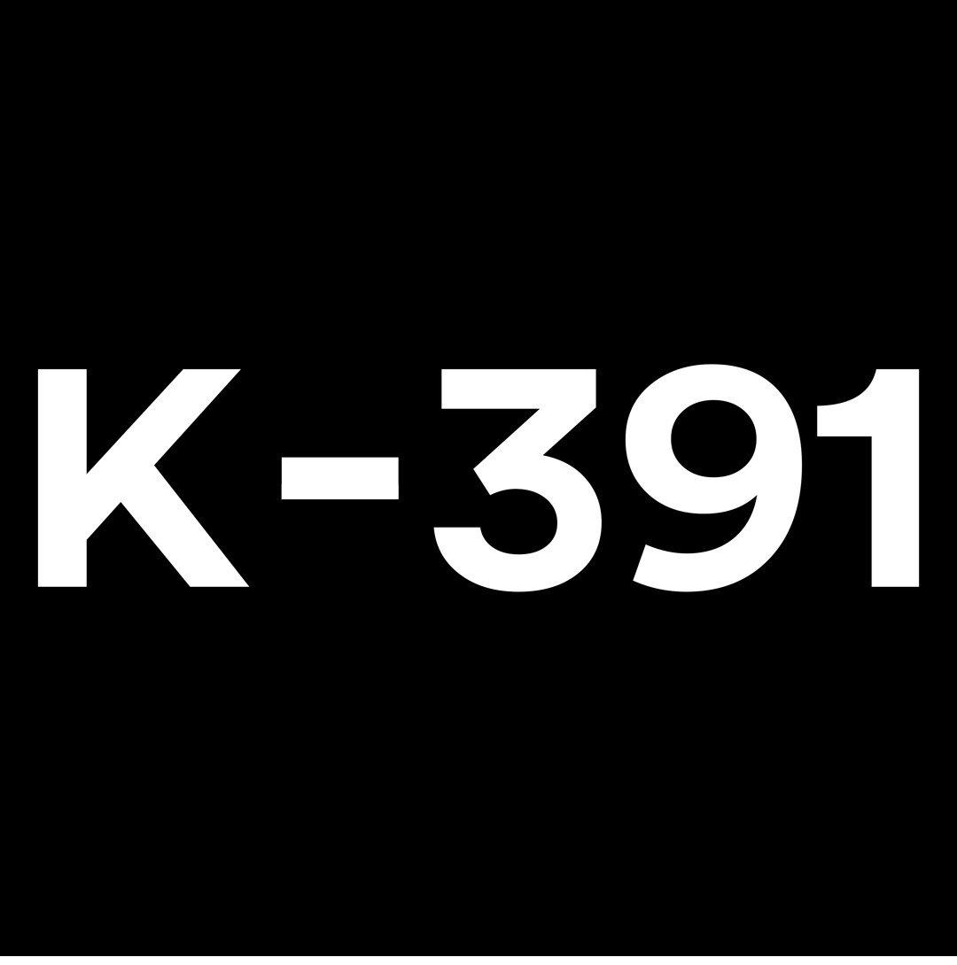 K-391 — Jet Black Sky cover artwork