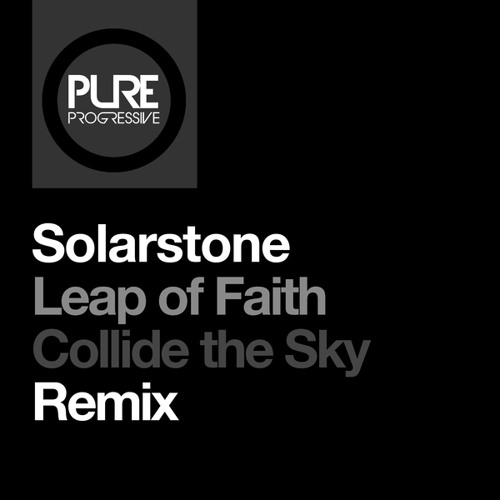 Solarstone & Collide The Sky — Leap of Faith cover artwork