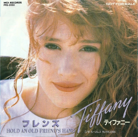 Tiffany — Hold An Old Friend&#039;s Hand cover artwork