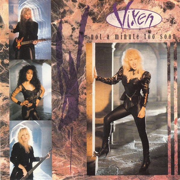 Vixen — Not a Minute Too Soon cover artwork