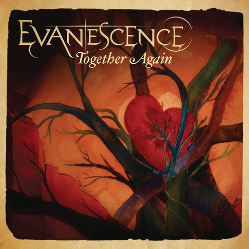 Evanescence — Together Again cover artwork