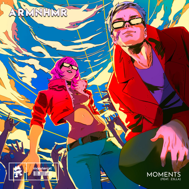 ARMNHMR featuring Z3LLA — Moments cover artwork