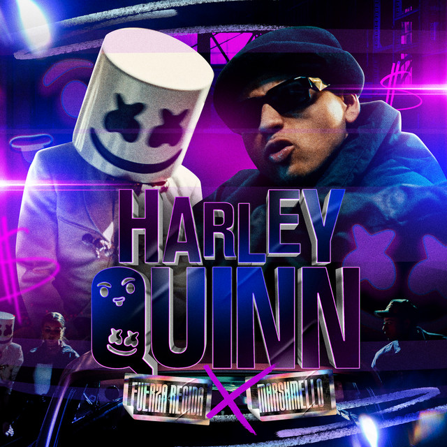 Fuerza Regida & Marshmello — HARLEY QUINN cover artwork