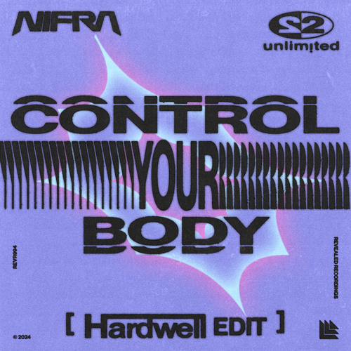 Nifra & 2 Unlimited — Control Your Body (Hardwell Edit) cover artwork