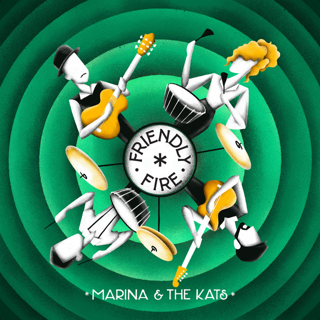 Marina &amp; the Kats Friendly Fire cover artwork