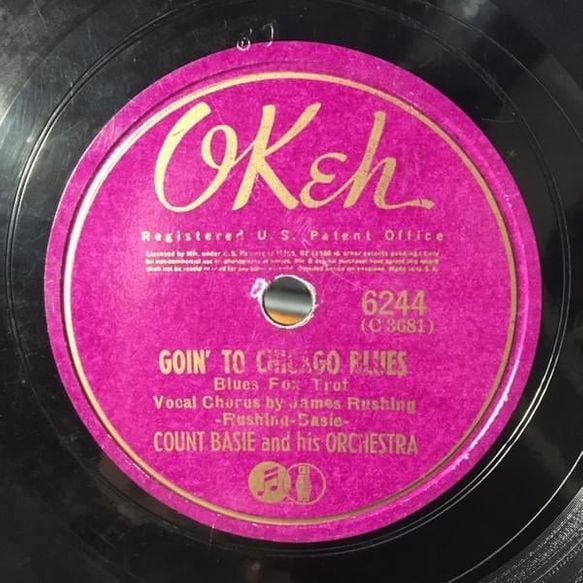 Count Basie And His Orchestra — Goin&#039; To Chicago Blues cover artwork