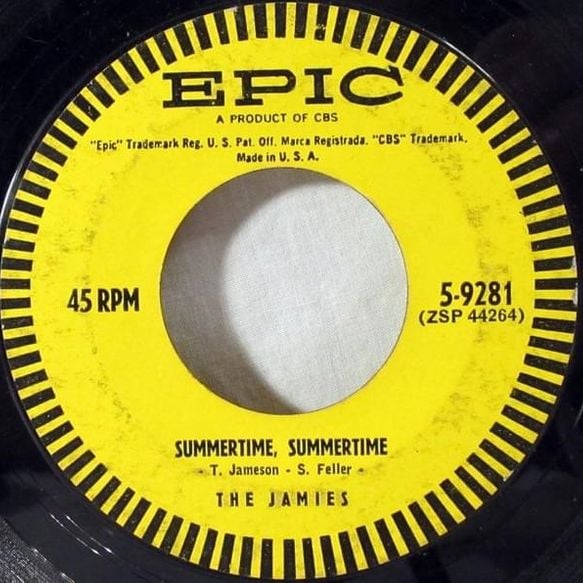 The Jamies — Summertime, Summertime cover artwork