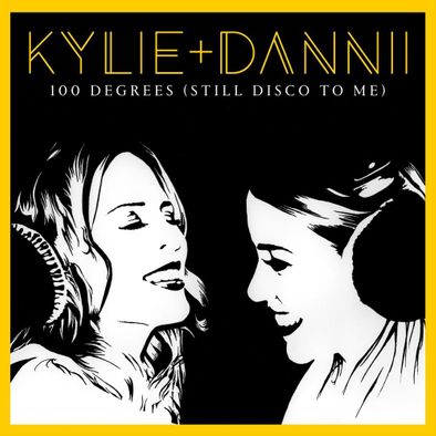 Kylie Minogue featuring Dannii Minogue — 100 Degrees (Still Disco to Me) cover artwork