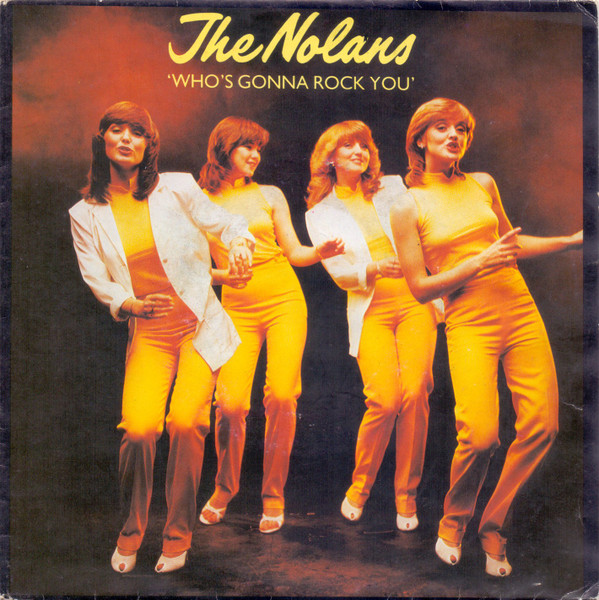 The Nolans — Who&#039;s Gonna Rock You cover artwork