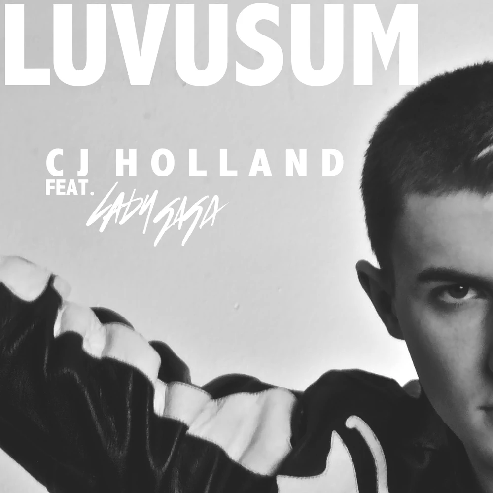 CJ Holland featuring Lady Gaga — Luv U Sum cover artwork