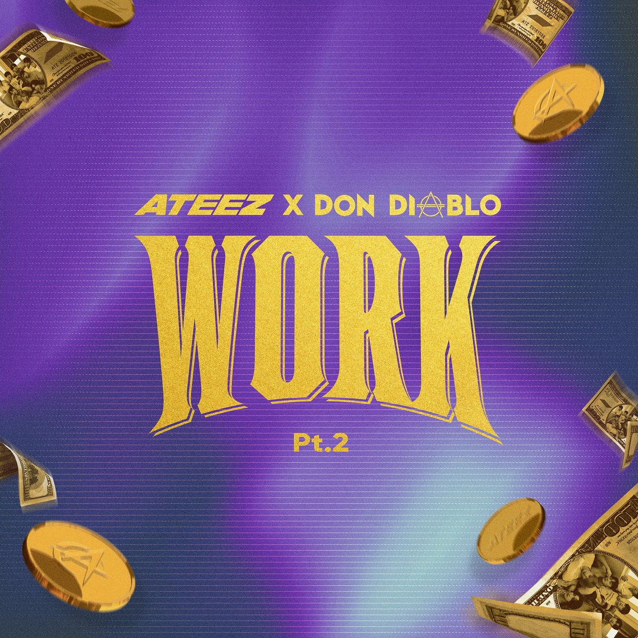 Don Diablo & ATEEZ — WORK Pt. 2 cover artwork
