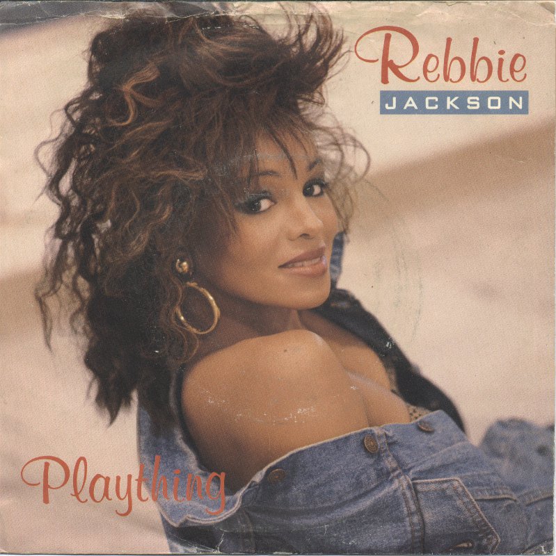 Rebbie Jackson — Plaything cover artwork