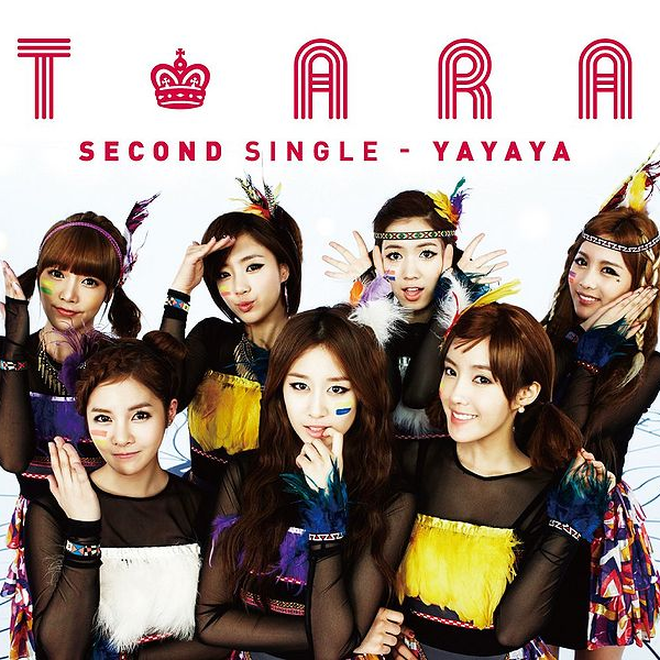 T-ARA — yayaya (Japanese ver.) cover artwork
