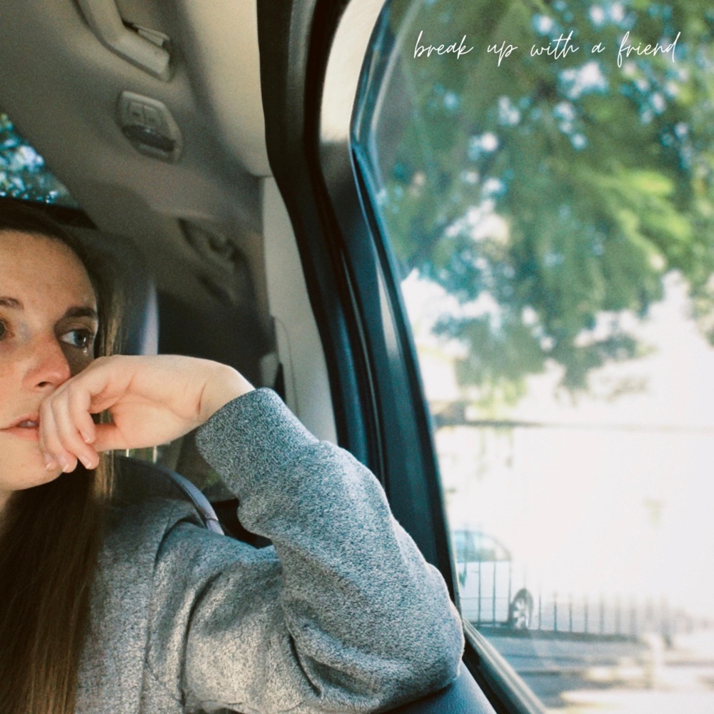 BLÜ EYES — break up with a friend cover artwork