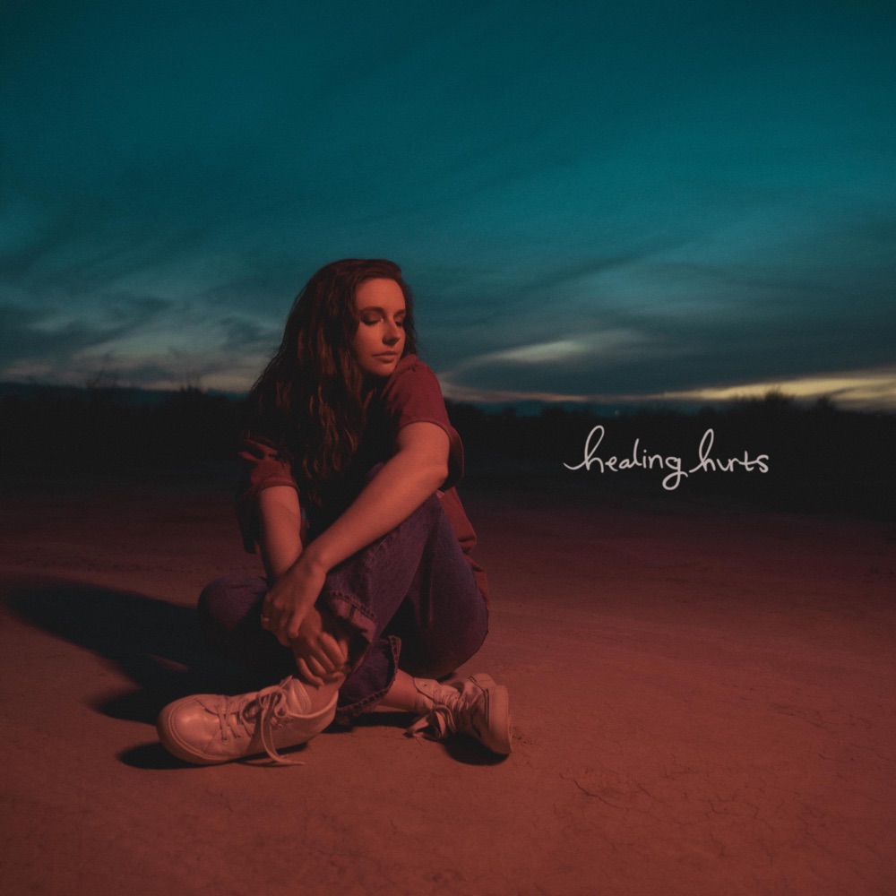 BLÜ EYES healing hurts cover artwork