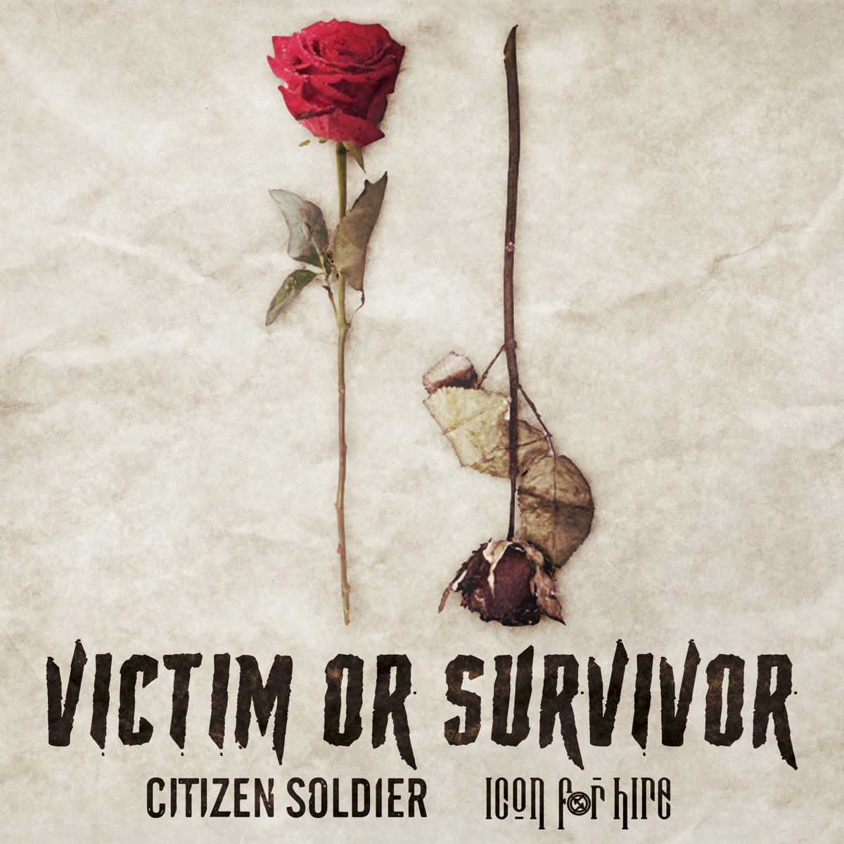 Icon For Hire & Citizen Soldier — Victim or Survivor cover artwork