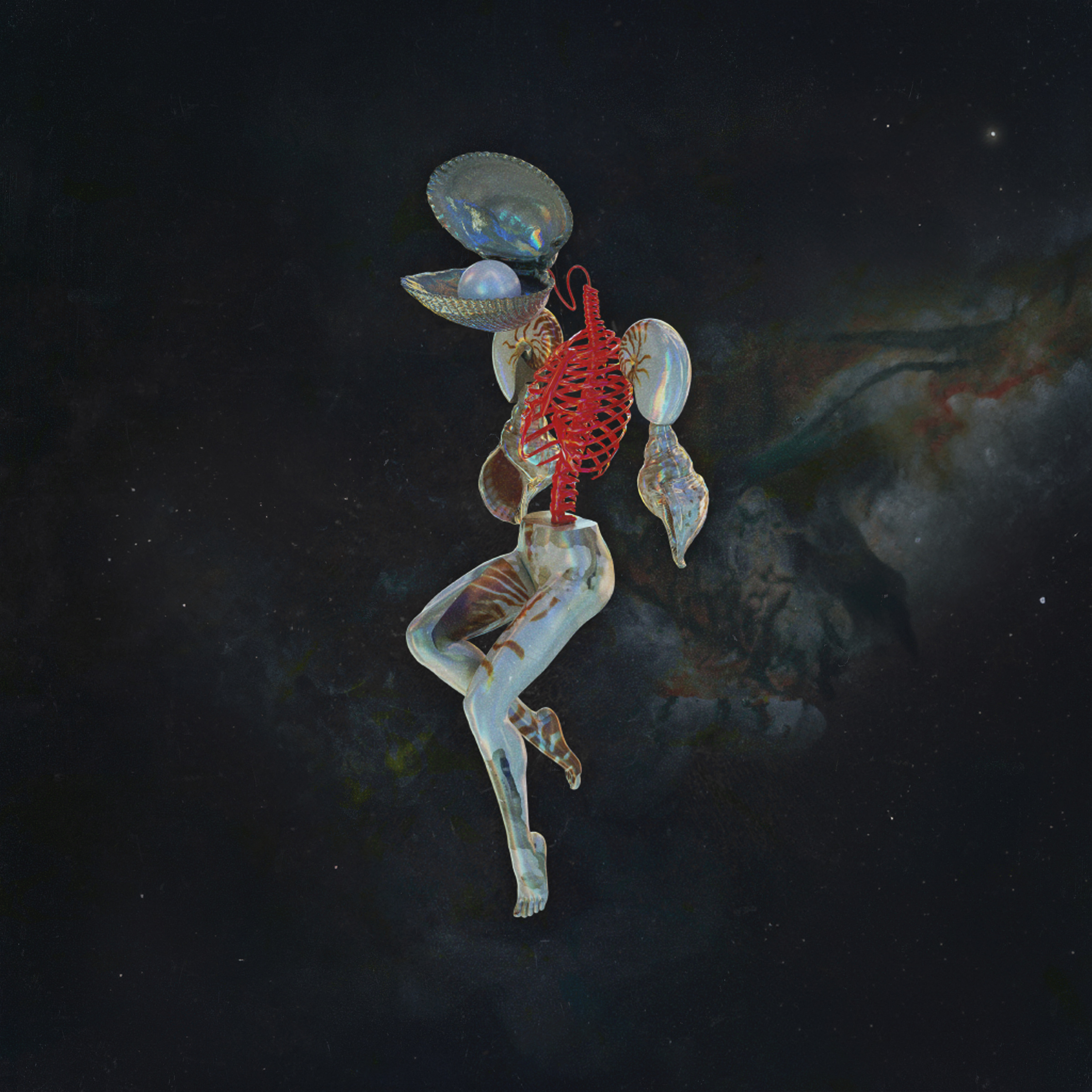Hail Spirit Noir — The Temple of Curved Space cover artwork