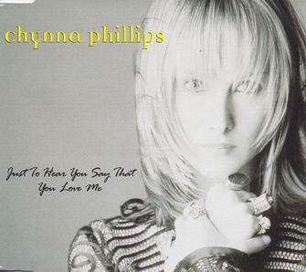 Faith Hill featuring Tim McGraw — Just to Hear You Say That You Love Me cover artwork